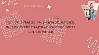 BUKU FIKSI DAN BUKU NON FIKSI KELAS 9