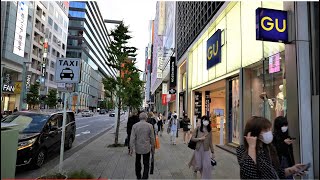 Tokyo's Most Famous Upmarket Shopping street.Ginza