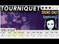 Tourniquet (DRUMS ONLY) - Evanescence | DRUM SCORE Sheet Music | #718 DRUMSCRIBE