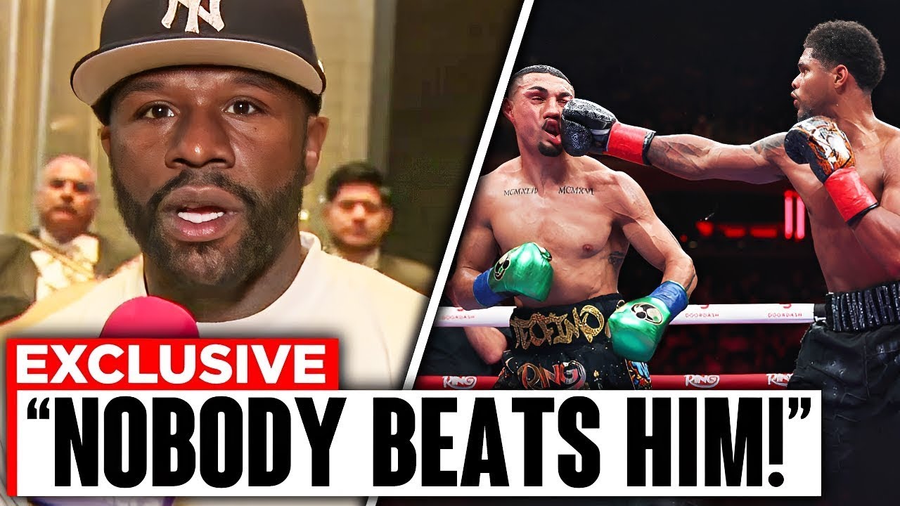 Floyd Mayweather SHOCKED Reaction Backstage After Shakur Stevenson vs Teofimo Lopez Fight