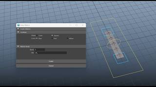Custom Ribbon GUI Maya Tool