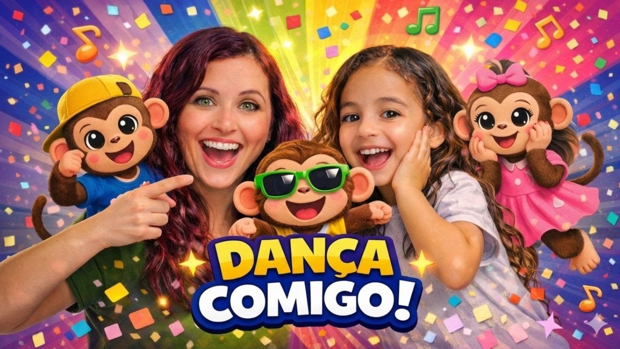 BALANÇA MACAQUINHO – MÚSICA INFANTIL (OFICIAL)