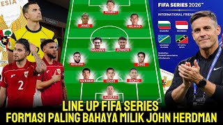 MENGEJUTKAN! Inilah Line Up Skuad Timnas Indonesia Terbaru Di FIFA Series 2026 