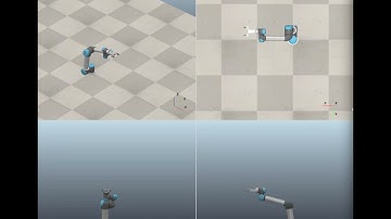 Task-space motion -- cubic trajectory