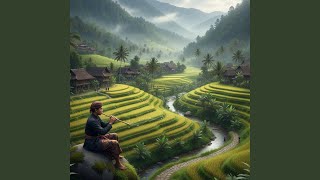 Suling di antara sawah