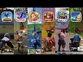 PUBG Mobile vs FREE FIRE vs Creative Destruction vs Farlight 84 vs Omega Legends vs Sausage Man | PK