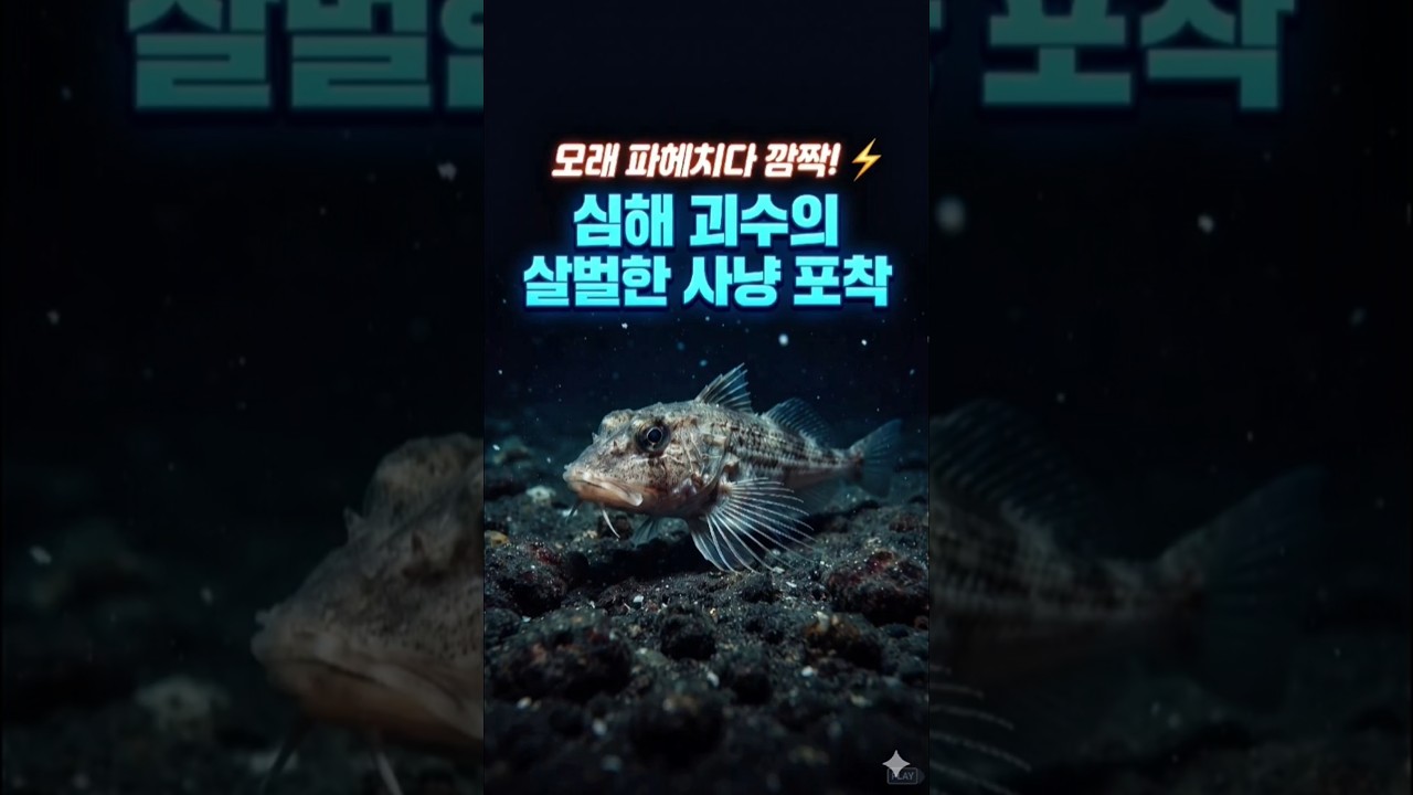 물고기가 바닷속을 걸어 다닌다고? 심해의 기묘한 사냥꾼 포착!