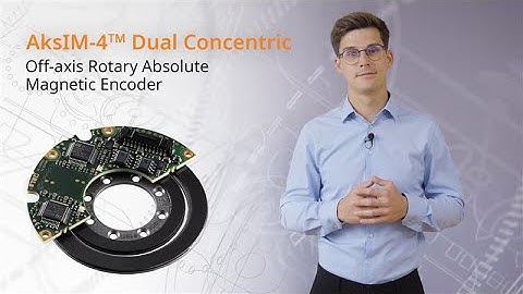 AksIM-4 dual concentric off-axis rotary absolute magnetic encoder