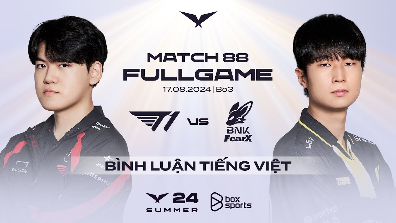 sòng bài tgjogo T1 vs FOX | Full Game 1, 2 | Match 88 | LCK Mùa Hè 2024