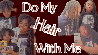 Let's install some soft locs(18in Boss Nu Locs)