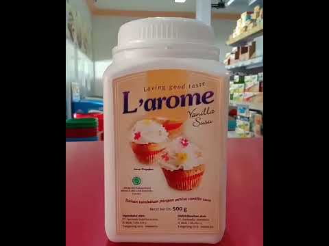 Toko Bahan Kue Di Bekasi Larome Vanilla Susu Youtube