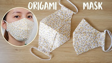 [NEW]📌 Origami Face Mask | DIY Face Mask | Face Mask Sewing Tutorial | Thuy