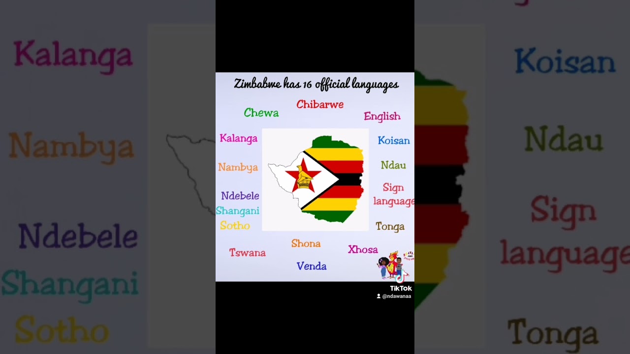 Zimbabwe's official languages.