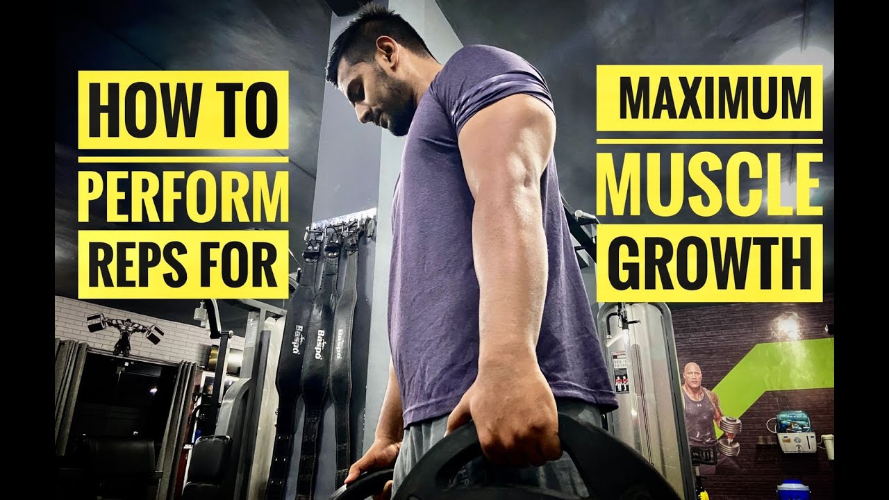HOW TO PERFORM REPS FOR MAXIMUM MUSCLE GROWTH #gymmotivation #stayfit # ...