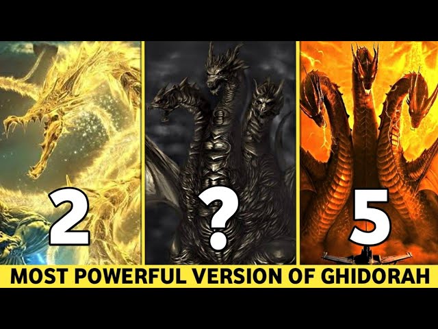 Godzilla's Most Powerful Versions