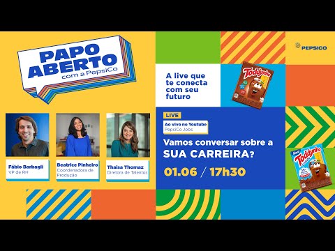 Papo Aberto PepsiCo: Vamos conversar sobre a SUA carreira?