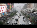 China Floods Heavy Rain And Strong Storms Blow Off Roofs Hail Smashes Cars In Anhui China Floods Heavy Rain And Strong Storms Blow Off Roofs Hail Smashes Cars In Anhui