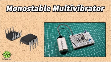 Monostable Multivibrator using 555 timer | 555 Timer Projects