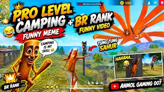 PRO CAMPING 😂 | BR RANK Ka Sabse Funny Camper! 🤣 | Tung Tung Sahur Meme | Anmol Gaming 007 screenshot 3