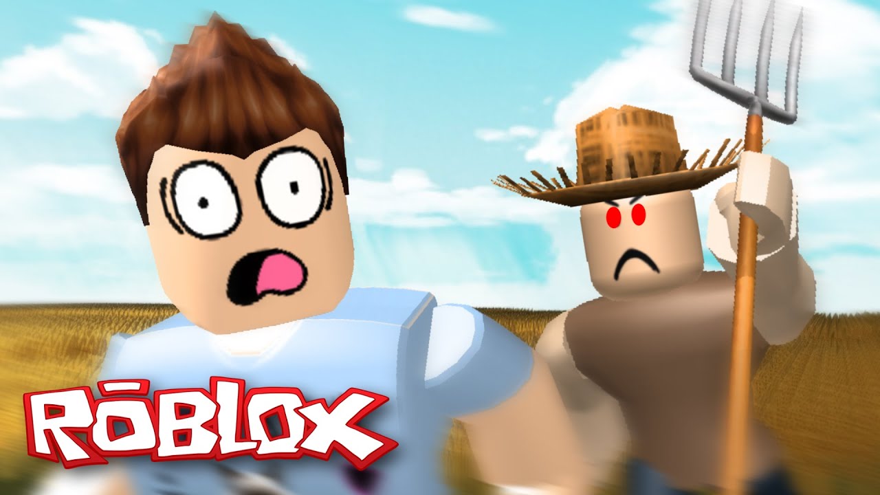 Roblox Adventures Escape The Evil Farm Obby Attacked By A Killer Farmer - denis daily roblox youtube obby