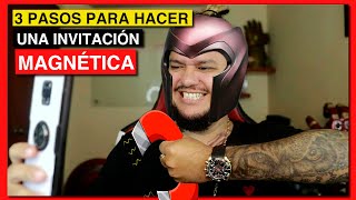 ? ¡??????? ??? ???́ ?? ???????? | 3 PASOS PARA HACER UNA INVITACIÓN MAGNÉTICA | JUANJO MATIAS