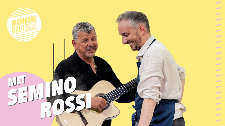 Ein Sänger muss singen (und kochen) – BÖHMI BRUTZELT mit Semino Rossi