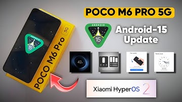Poco M6 Pro 5G HyperOs 2, Android 15 All New Hidden Features Tips And Tricks.