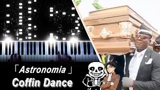 Astronomia (Coffin Dance) on Piano but... chords