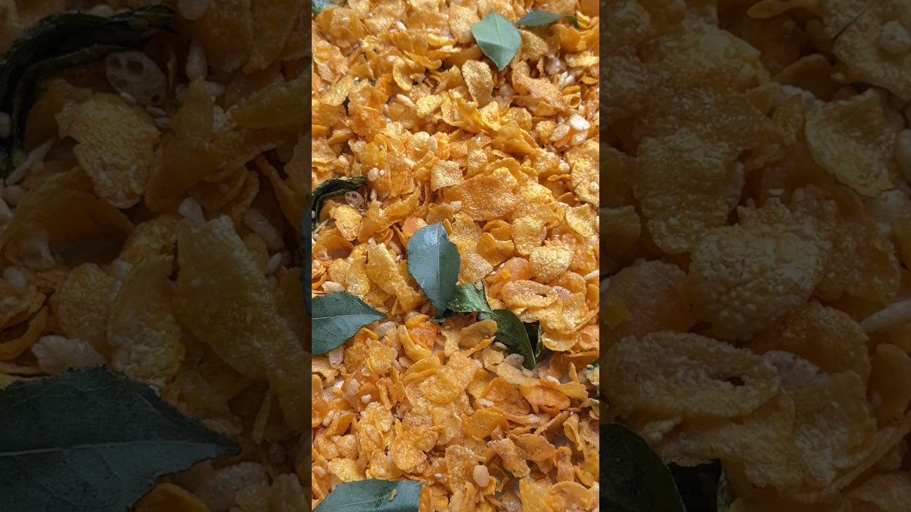 Salted Duck Egg Yolk, Corn Flakes, and Rice Krispie Snacks