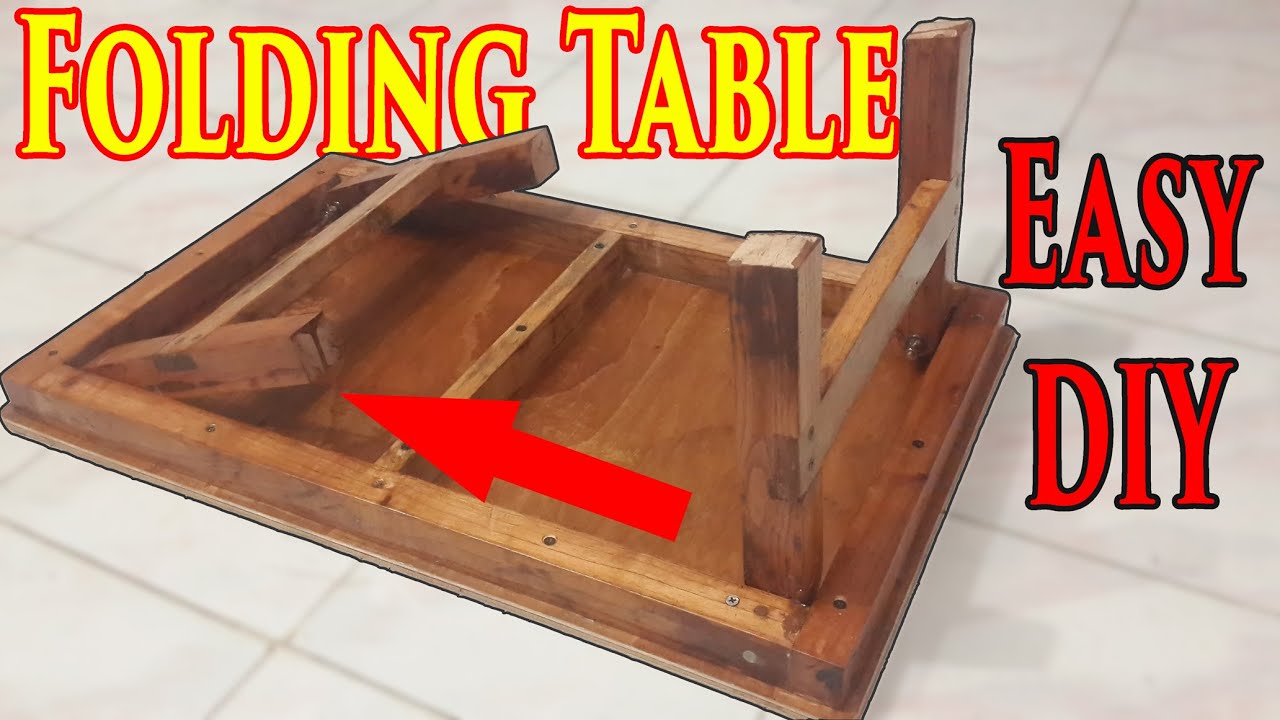 making a simple folding table for my kids