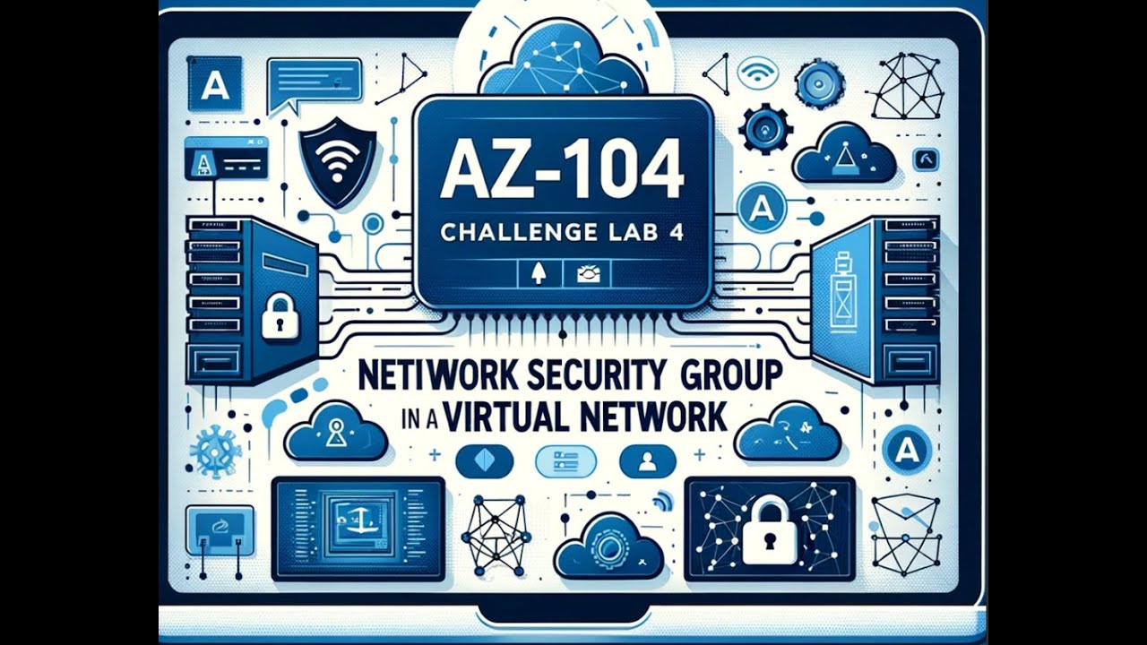AZ-104- Challenge Lab 4- Configure a Network Security Group in a ...