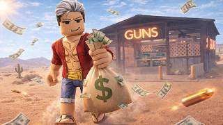 Asalto a la NUEVA TIENDA de VIAJE POLVORIENTO de ROBLOX