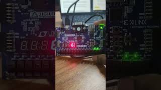 4-bit-Nanoprocessor Project using Basys 3 | Start from 10 and decrement to 0, one by one