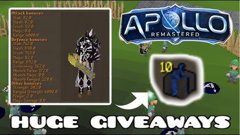 THIS *#1 CUSTOM RSPS* HAS THE BEST CONTENT!! (STARTING NEW SERIES) INSANE GIVEAWAYS - Apollo RSPS