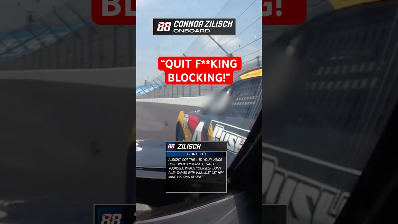 We got some beef brewing between Noah Gragson and Connor Zilisch 🫣