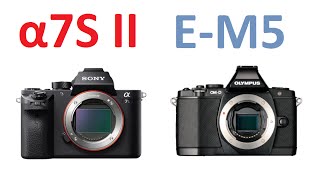 SONY A7S II vs OLYMPUS OM-D E-M5