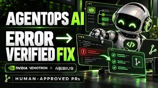 AgentOps AI Demo | Python Errors to Verified Fixes | NVIDIA Nemotron × Nebius