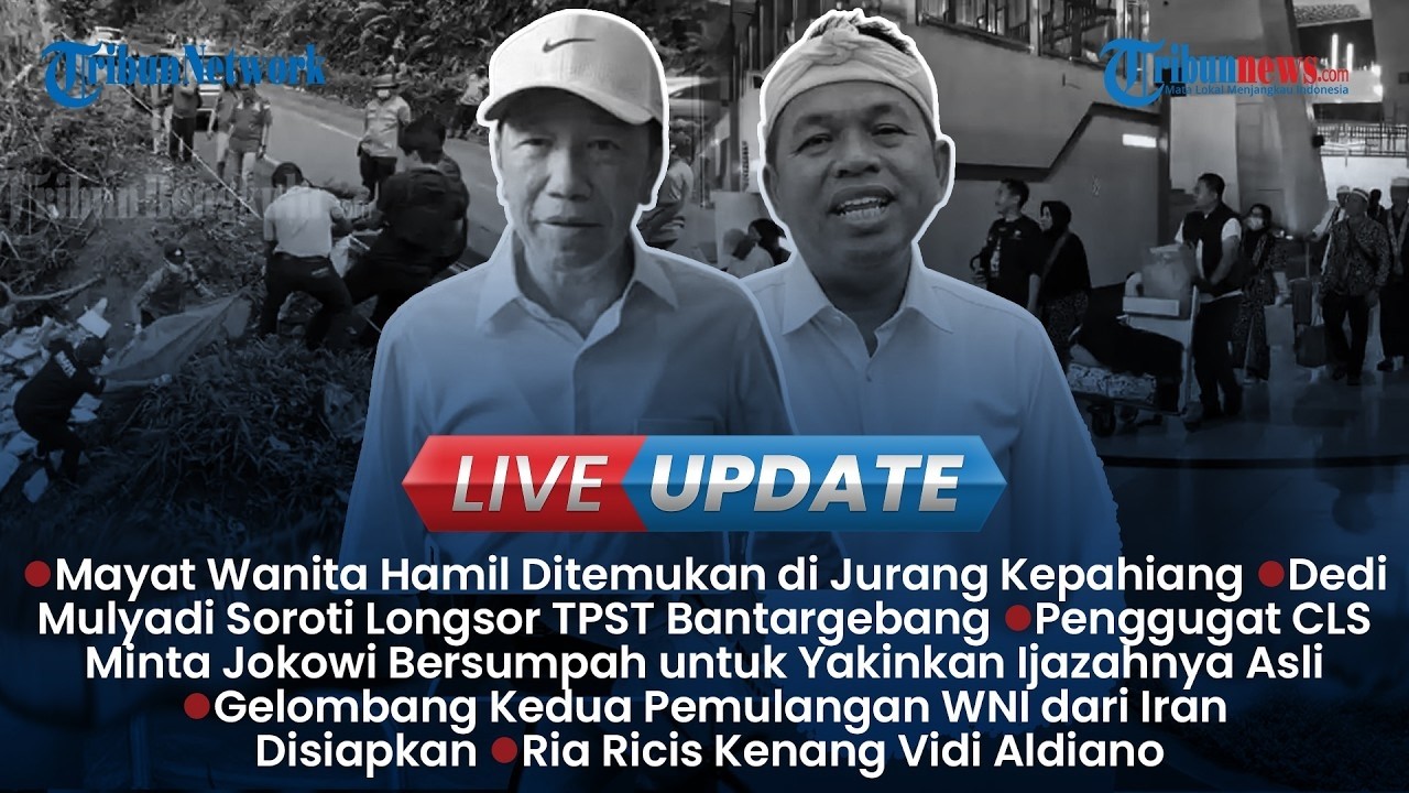 Penggugat CLS Minta Jokowi Bersumpah Untuk Yakinkan Ijazahnya Asli | UPDATE SORE | Selasa, 10/03/26