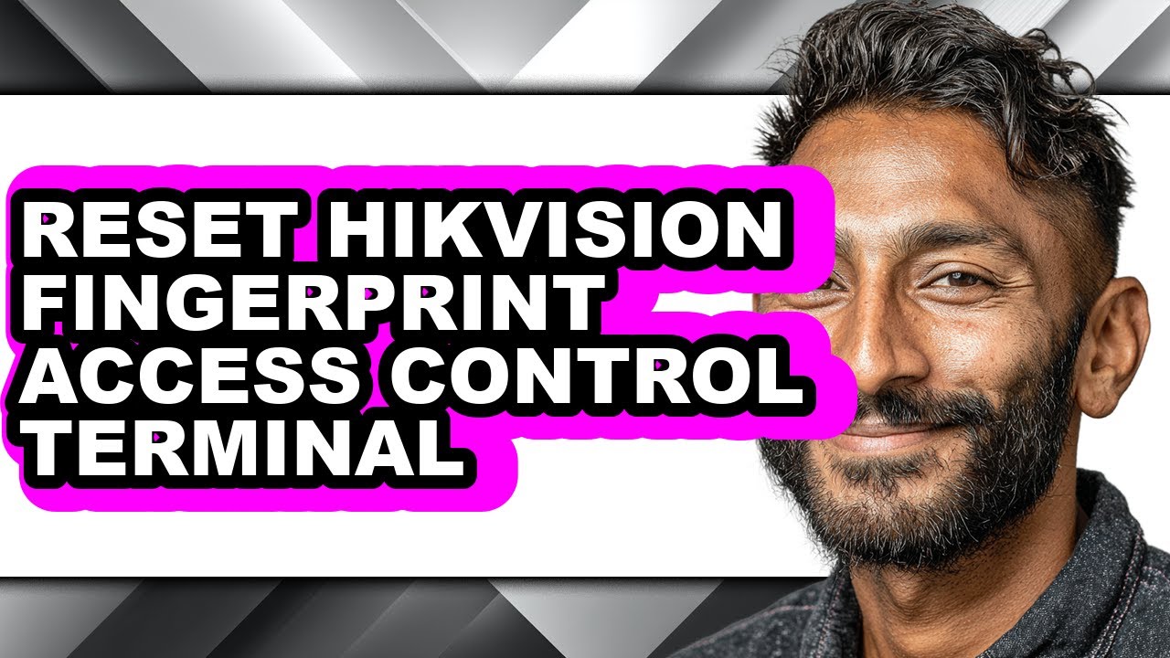 How to Reset Hikvision Fingerprint Access Control Terminal (only Way ...
