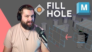 Maya Modeling - Fill Hole