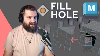 Maya Modeling - Fill Hole