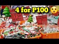 DIVISORIA | Presyo ng Christmas decorations, Christmas tree and lights | 168 mall Part 1