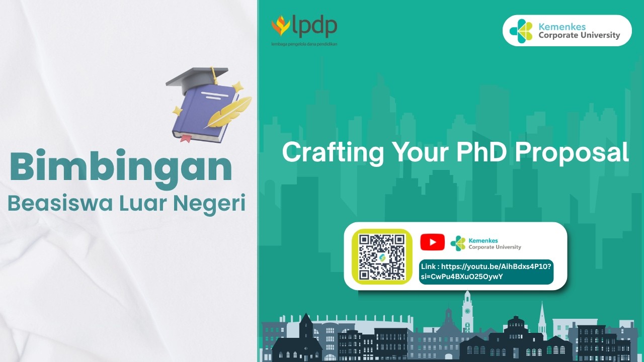 [Seri 3.1] Crafting Your PhD Proposal - YouTube