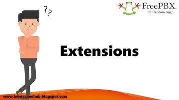 Asterisk FreePBX 06 - Extensions - LMN Technohub