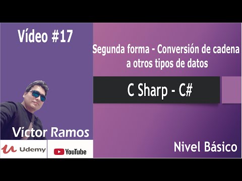 17 - Second Method: Converting Strings to Other Data Types | C# C Sharp - Basic Level
