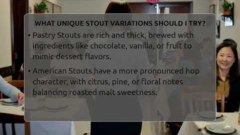 What Unique Stout Variations Should I Try? - The Pint Guy