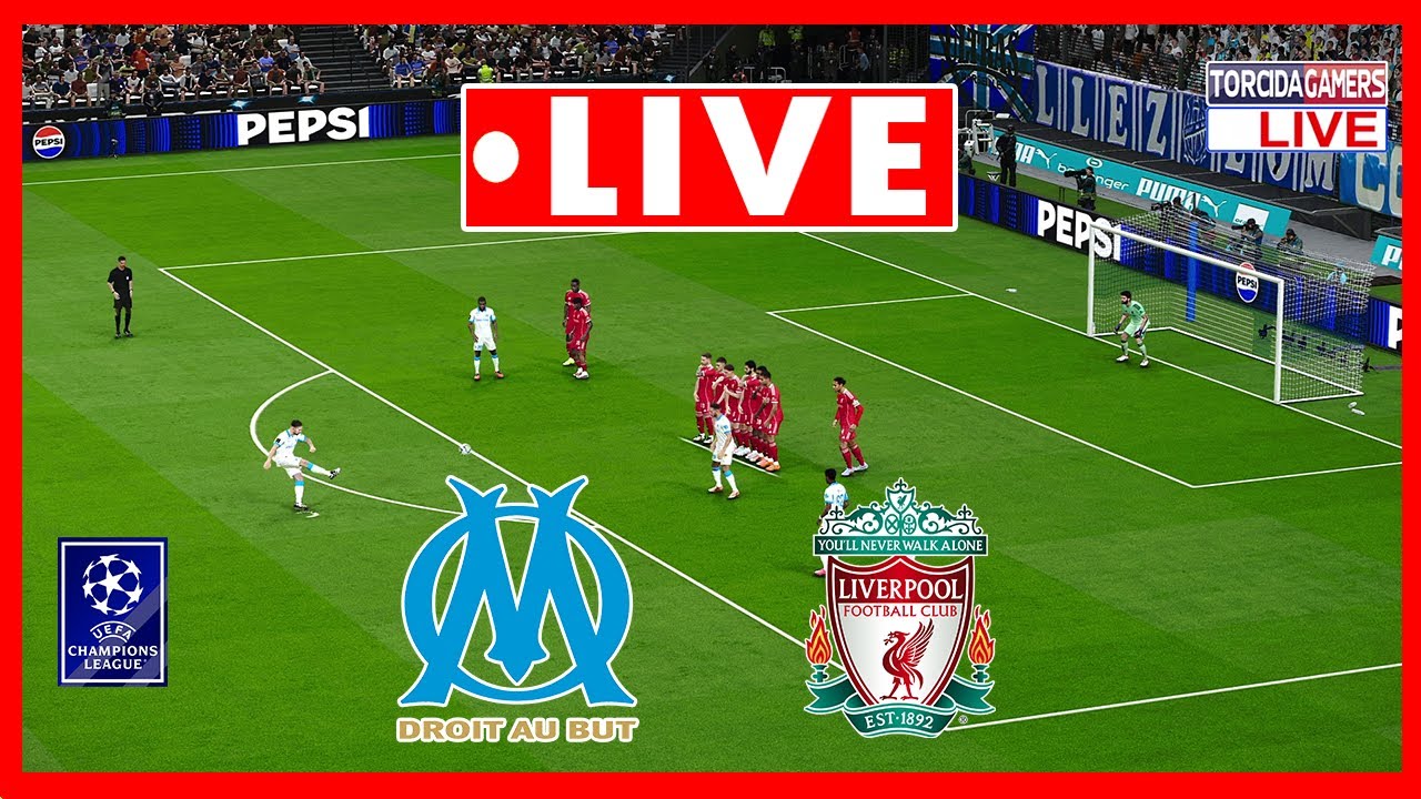 🔴 LIVE: Olympique Marseille vs Liverpool 🔴 UEFA Champions League 2025/2026 ⚽ Match Today Simulation