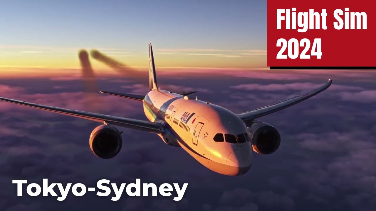 УЛЬТРАРЕАЛИСТИЧНЫЙ ПОЛЕТ Токио Сидней ANA #787 #boeing #ANA