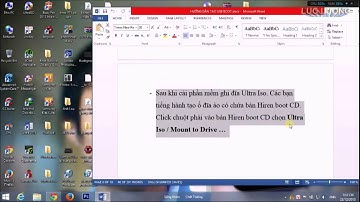 Hướng Dẫn Tạo USB Hiren