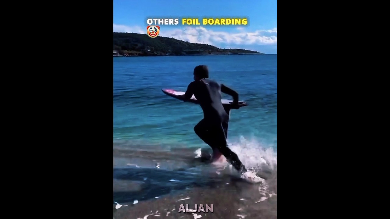 Others foil boarding vs this man 💀